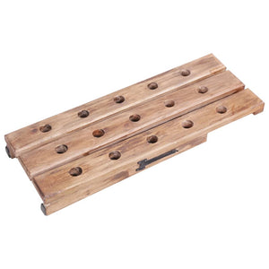 vidaXL Wine Rack for 15 Bottles 26x50x70 cm Solid Reclaimed Wood