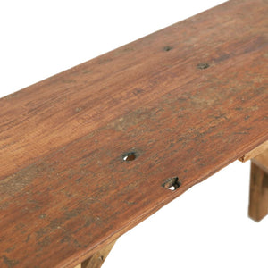 vidaXL Console Table 130x40x80 cm Solid Reclaimed Wood