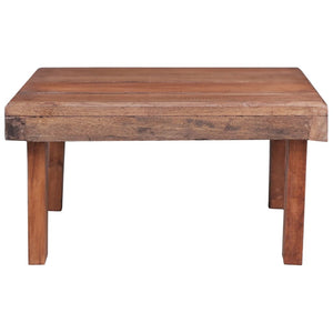 vidaXL Coffee Table 60x45x23 cm Solid Reclaimed Wood