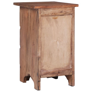 vidaXL Bedside Cabinet 30x30x51 cm Solid Reclaimed Wood