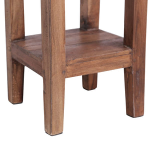 vidaXL Plant Stand 30x30x75 cm Solid Mahogany Wood