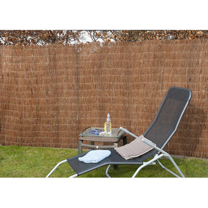 Nature 2 pcs Garden Screens Heather 1x5 m 1 cm Thick