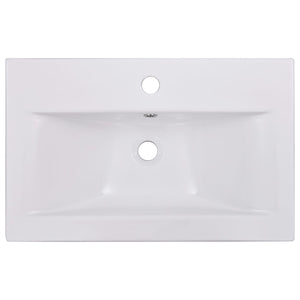 Built-in Basin 61x39.5x18.5 cm Ceramic White