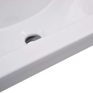 Built-in Basin 61x39.5x18.5 cm Ceramic White