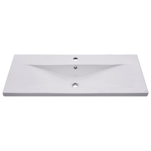 Built-in Basin 101x39.5x18.5 cm Ceramic White