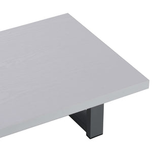 vidaXL Bathroom Wall Shelf for Basin White 60x40x16.3 cm