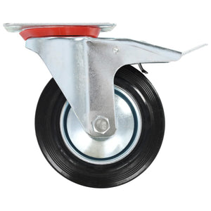 vidaXL 12 pcs Casters 160 mm