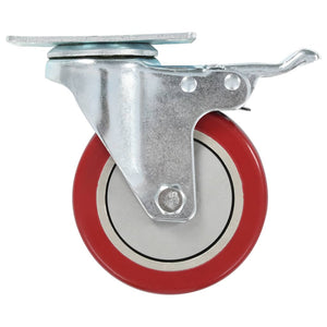 vidaXL 12 pcs Swivel Casters 100 mm