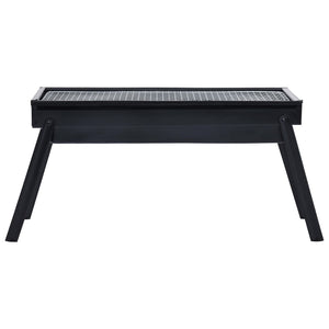 vidaXL Portable Camping BBQ Grill Steel 60x22.5x33 cm