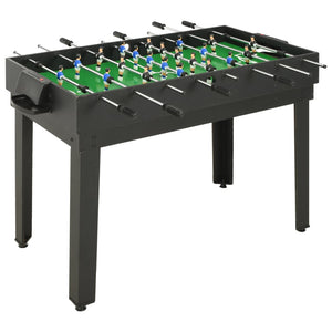 vidaXL 15-in-1 Multi Game Table 121x61x82 cm Black