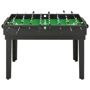 vidaXL 15-in-1 Multi Game Table 121x61x82 cm Black