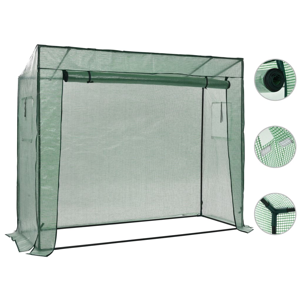 vidaXL Walk-in Greenhouse 200x80x173 cm