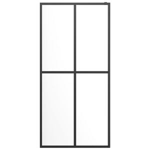 vidaXL Walk-in Shower Screen Clear Tempered Glass 90x195 cm