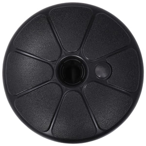 vidaXL Umbrella Base Sand/Water Filled 15 L Black