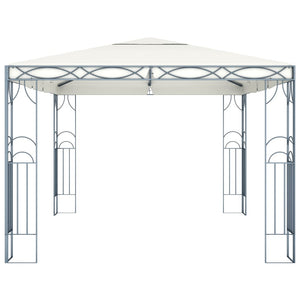 vidaXL Gazebo 400x300 cm Cream