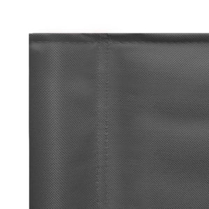 vidaXL Director's Chairs 2 pcs Steel Grey