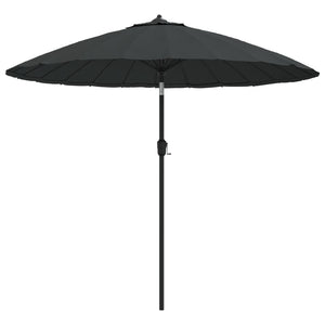 vidaXL Outdoor Parasol with Aluminium Pole 270 cm Anthracite