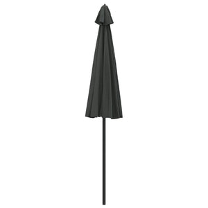 vidaXL Outdoor Parasol with Aluminium Pole 270 cm Anthracite