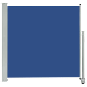 vidaXL Patio Retractable Side Awning 160x300 cm Blue