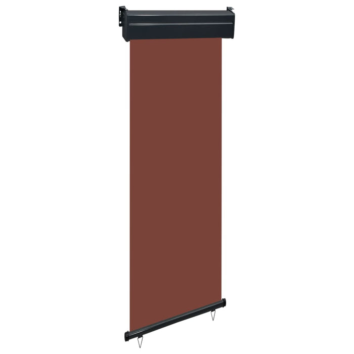 vidaXL Balcony Side Awning 65x250 cm Brown