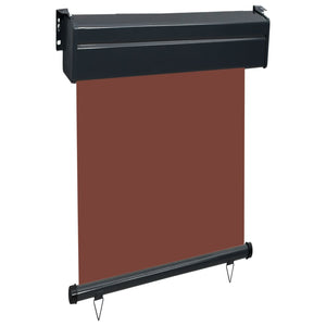 vidaXL Balcony Side Awning 65x250 cm Brown