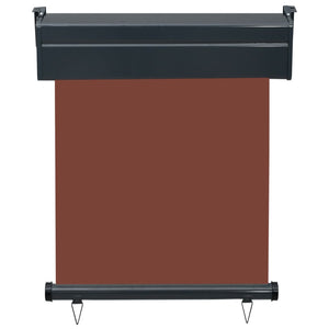 vidaXL Balcony Side Awning 65x250 cm Brown