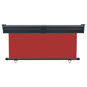 vidaXL Balcony Side Awning 165x250 cm Red