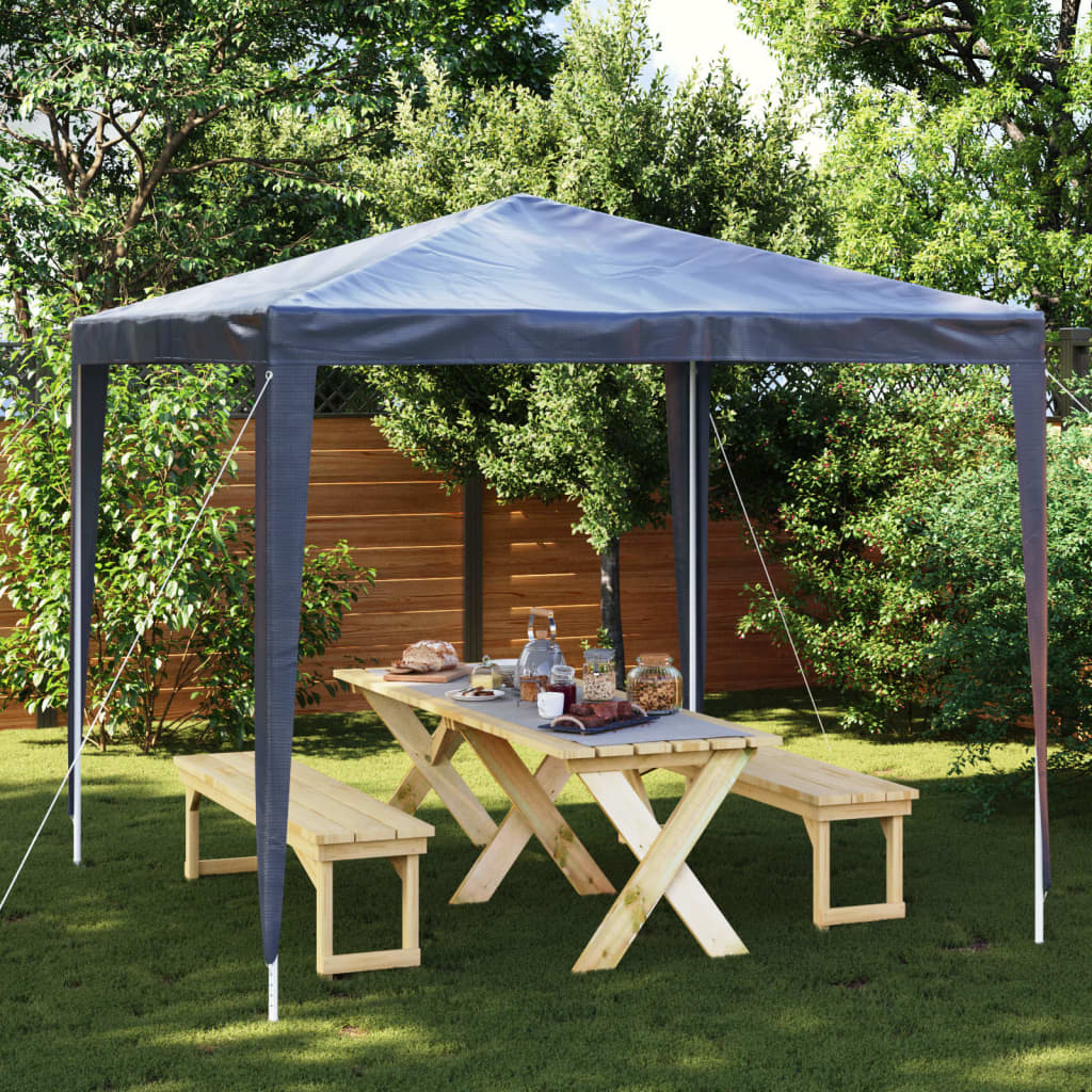 vidaXL Party Tent 2.5x2.5 m Blue