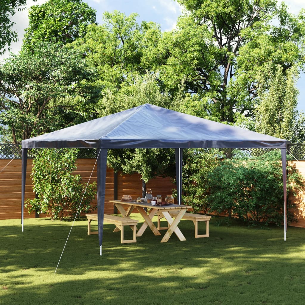 vidaXL Party Tent 4x4 m Blue