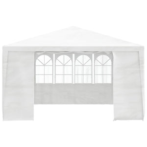 vidaXL Professional Party Tent with Side Walls 4x4 m White 90 g/m?