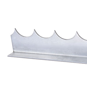 vidaXL Wall Spikes 4 pcs 1 m Galvanised Steel