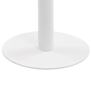 vidaXL Bistro Table Light Brown 80 cm MDF