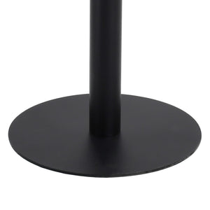 vidaXL Bistro Table Dark Brown 80X80 cm MDF