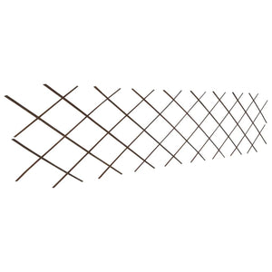 vidaXL Willow Trellis Fences 5 pcs 180x60 cm