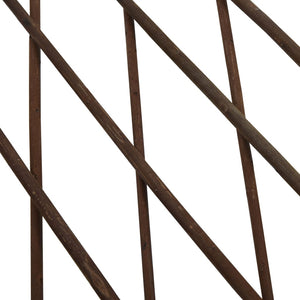 vidaXL Willow Trellis Fences 5 pcs 180x60 cm