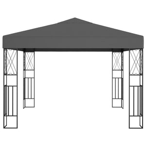 vidaXL Gazebo 3x3 m Anthracite Fabric