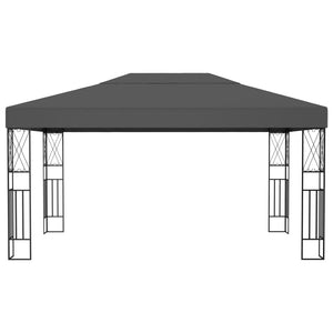 vidaXL Gazebo 3x4 m Anthracite Fabric