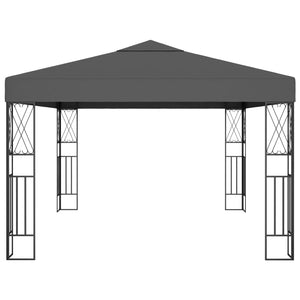 vidaXL Gazebo 3x4 m Anthracite Fabric