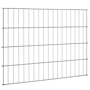 vidaXL Garden Fence Set 115x79 cm Green