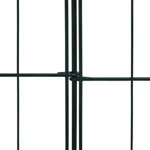 vidaXL Garden Fence Set 115x79 cm Green