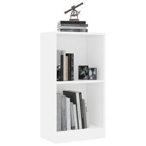 vidaXL Bookshelf White 40x24x75 cm Engineered Wood