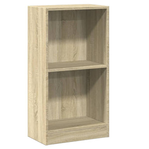 vidaXL Bookshelf Sonoma Oak 40x24x75 cm Engineered Wood