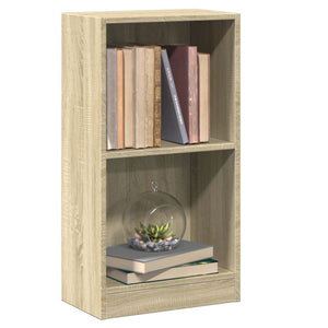 vidaXL Bookshelf Sonoma Oak 40x24x75 cm Engineered Wood