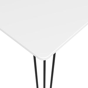 vidaXL Bar Table White 120x60x105 cm