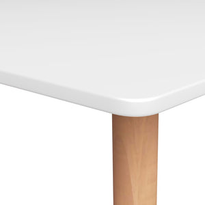 vidaXL Bar Table White 120x60x105 cm