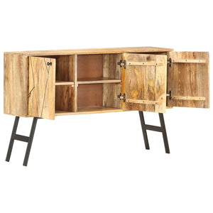 vidaXL Sideboard 118x30x75 cm Solid Mango Wood