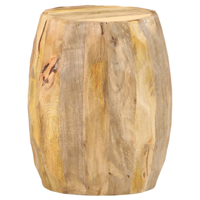 vidaXL Drum Stool Solid Mango Wood