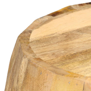 vidaXL Drum Stool Solid Mango Wood