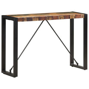 vidaXL Console Table 110x35x76 cm Solid Reclaimed Wood