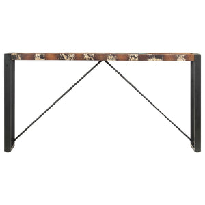 vidaXL Console Table 150x35x76 cm Solid Reclaimed Wood